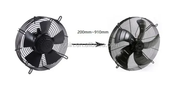 Axial Flow Fan, FN063-6EK.4I.V7P1, 630mm, 230V, 6P - view 6