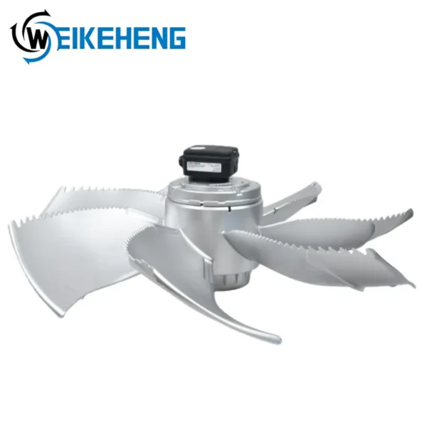 Axial Flow Fan, FN080-SDK.6N.V7P2, 4.1/2.2A, 400V, 860/620rpm - view 2