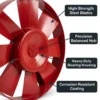Axial Flow Fan, HTF, 220 V, Electric - view 2