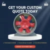 Axial Flow Fan, HTF, 220 V, Electric - view 6
