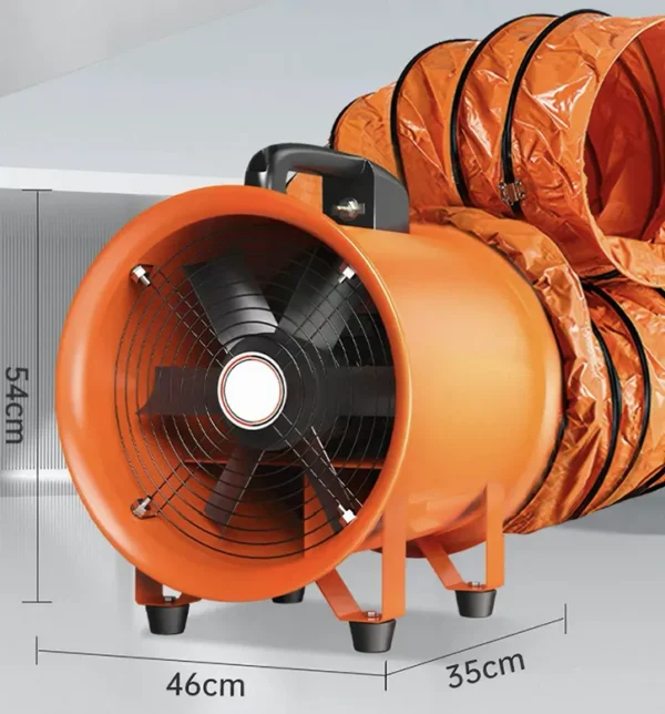 Axial Flow Fan, JJW, Portable, 550W, 10M