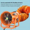 Axial Flow Fan, JJW, Portable, 550W, 10M - view 5