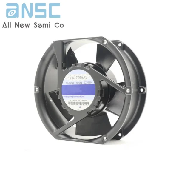Axial Flow Fan, KA1725HA2-B, IP55, Waterproof, 220-240V - view 5