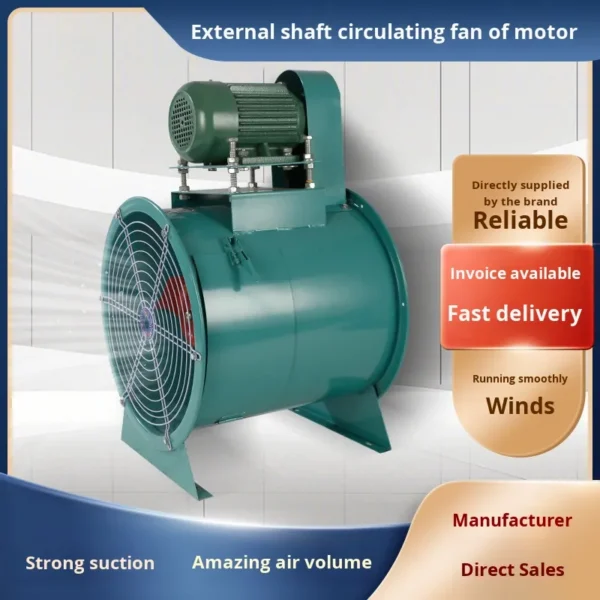 Axial Flow Fan, Kt40, 380V - view 3