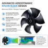 Axial Flow Fan, LONGWELL, 500mm, 630mm, 800mm - view 3