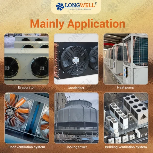 Axial Flow Fan, LONGWELL, 500mm, HVAC - view 5