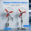 Axial Flow Fan, LONGWELL, Wall, Flameproof - view 3