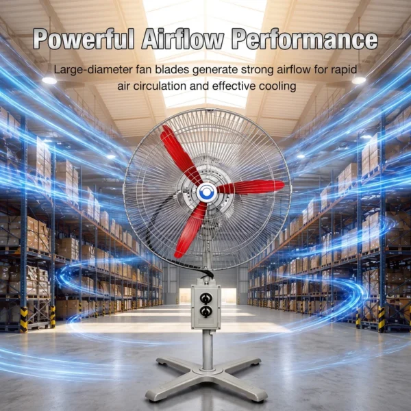 Axial Flow Fan, LONGWELL, Wall, Flameproof - view 6