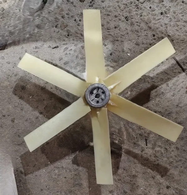 Axial Flow Fan, Plastic, large - view 3