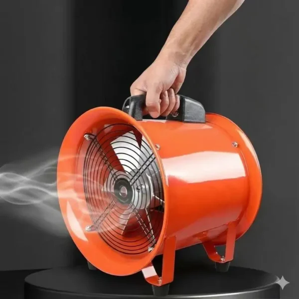 Axial Flow Fan, Portable, 110V/220V, Copper - view 4