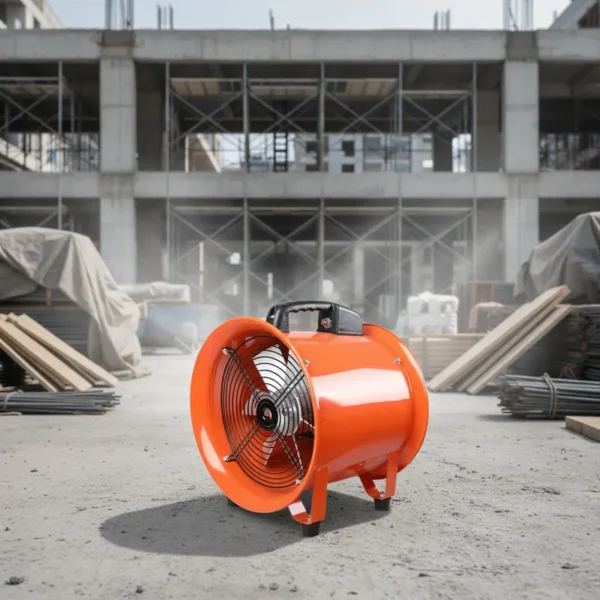 Axial Flow Fan, Portable, 110V/220V, Copper - view 6