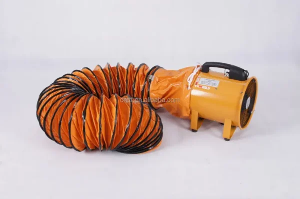Axial Flow Fan, Portable, Electric, Aluminum Alloy - view 2