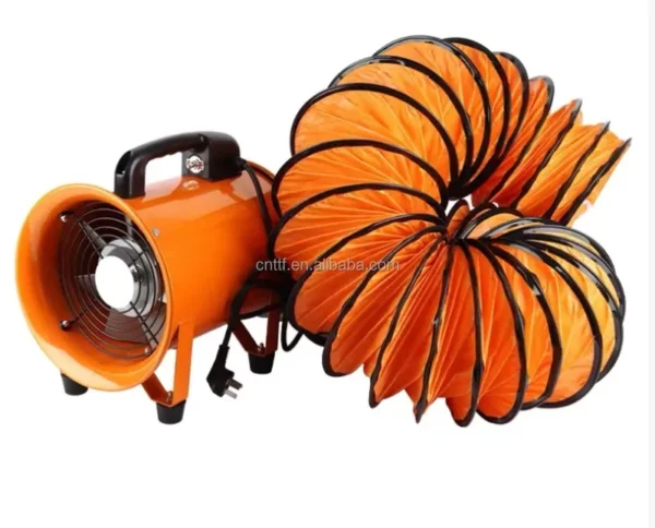 Axial Flow Fan, Portable, Electric, Aluminum Alloy - view 4