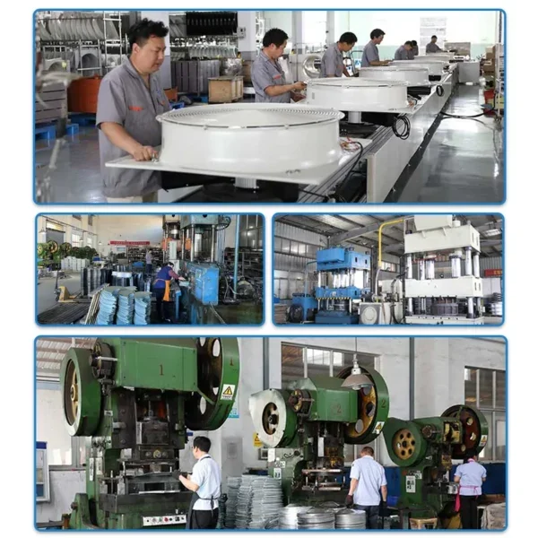 Axial Flow Fan, SANXIN, Aluminium - view 5