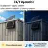Axial Flow Fan, Solar, 65W, Wall - view 4