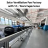 Axial Flow Fan, Solar, 65W, Wall - view 6