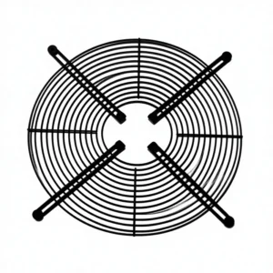 Axial Flow Fan, Stainless, Steel
