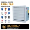 Axial Flow Fan, Stainless, Steel