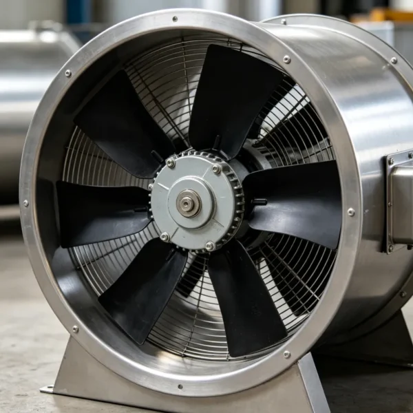 Axial Flow Fan, Stainless, Steel, 380V, 2.2KW - view 2
