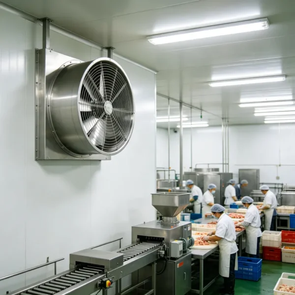 Axial Flow Fan, Stainless, Steel, 380V, 2.2KW - view 3