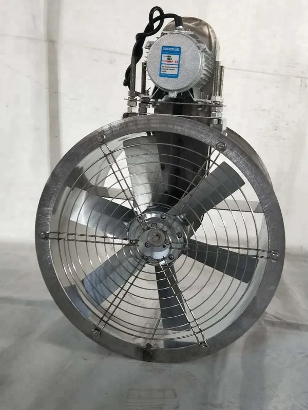 Axial Flow Fan, Stainless, Steel, ATEX, Explosion-proof - view 2