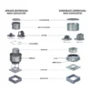 Axial Flow Fan, Stainless, Steel, Roof - view 6