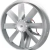 Axial Flow Fan, Stainless, Steel, T35, 500mm