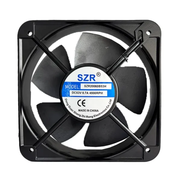 Axial Flow Fan, SZR20060, 12/24/48V, Brushless, 2500RPM