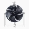 Axial Flow Fan, SZXF, BRAND, ORIGINAL, YWF4E/4d - view 4