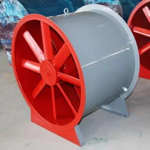 Axial Flow Fan, T35, Stainless, Steel, 230V