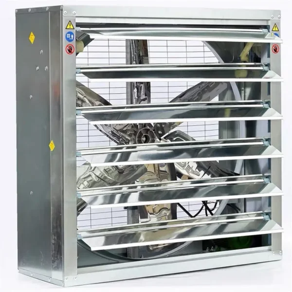 Axial Flow Fan, Wall, 380V, Electric - view 3
