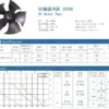 Axial Flow Fan, Wall, Plastic, 250mm, 3150RPM - view 3