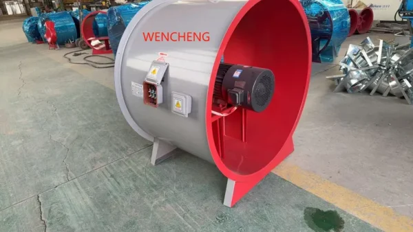 Axial Flow Fan, WENCHENG, 380 V, Electric - view 4