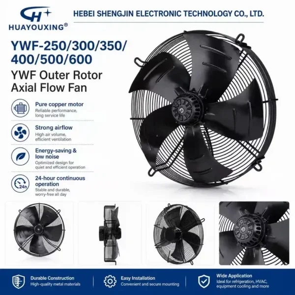 Axial Flow Fan, YWF4D, 380/400V - view 6