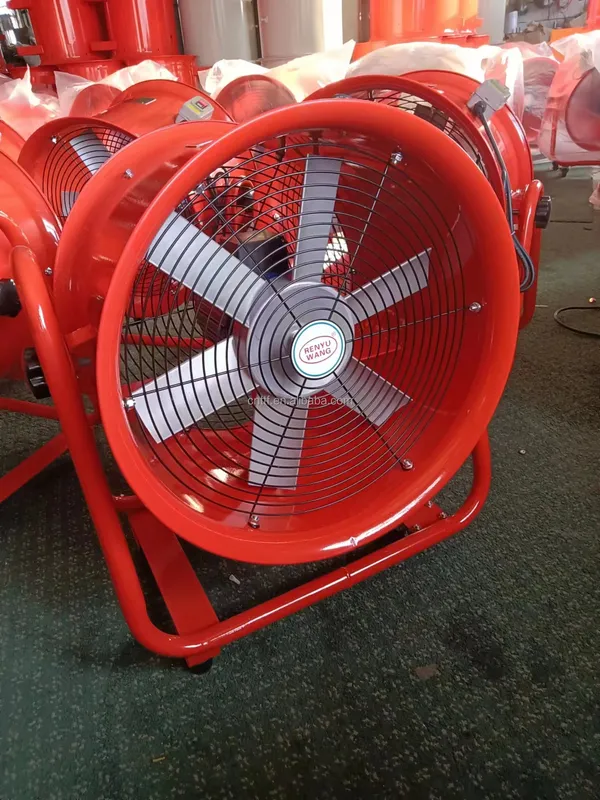 Axial Flow Fans, 18inch, 450mm, 1450rpm, Portable - view 2