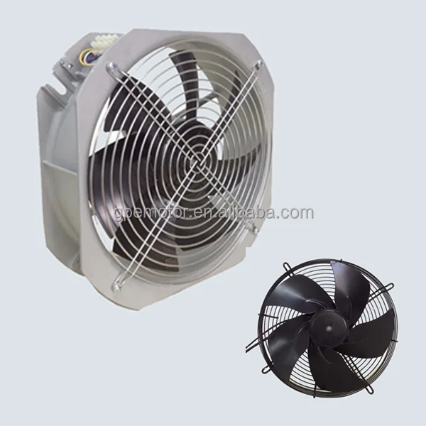 Axial Flow Fans, 250mm, 12V, Stainless, Steel