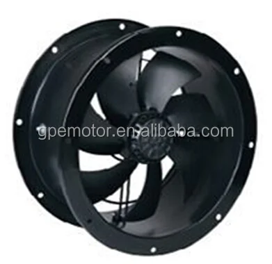 Axial Flow Fans, 250mm, 12V, Stainless, Steel - view 2