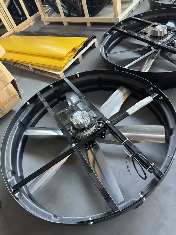 Axial Flow Fans, Aluminum, 380-480V, 15882CFM - view 3