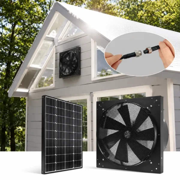 Axial Flow Fans, Solar, Steel, IP68, Brushless - view 5