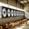 Axial Flow Frp Fan, 54in, 380 V, Electric