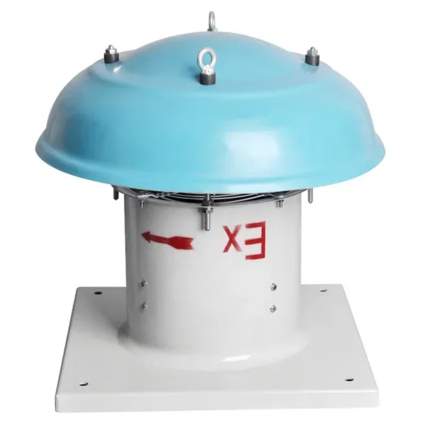 Axial Flow Roof Fan, Steel, AC 220V, Electric