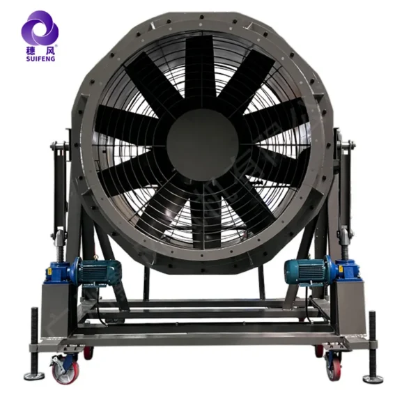 Axial Flow Ventilation Blower, ATEX, Stainless, Steel - view 4