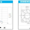 Axial Flow Ventilation Fan, 120*120*25mm, 12V, 24V, 48V - view 4