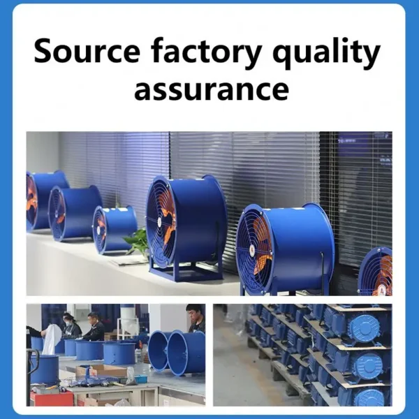 Axial Flow Ventilation Fan, 220V/380V, AC 220V~240V, Electric - view 2