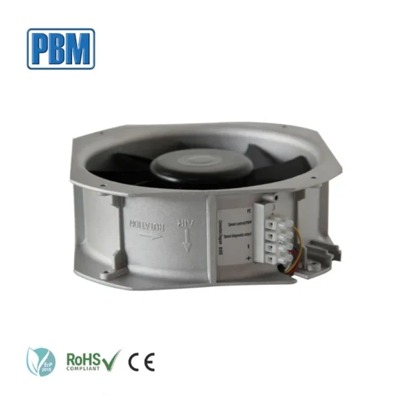Axial Flow Ventilation Fan, 250mm, 24V, Electric - view 6