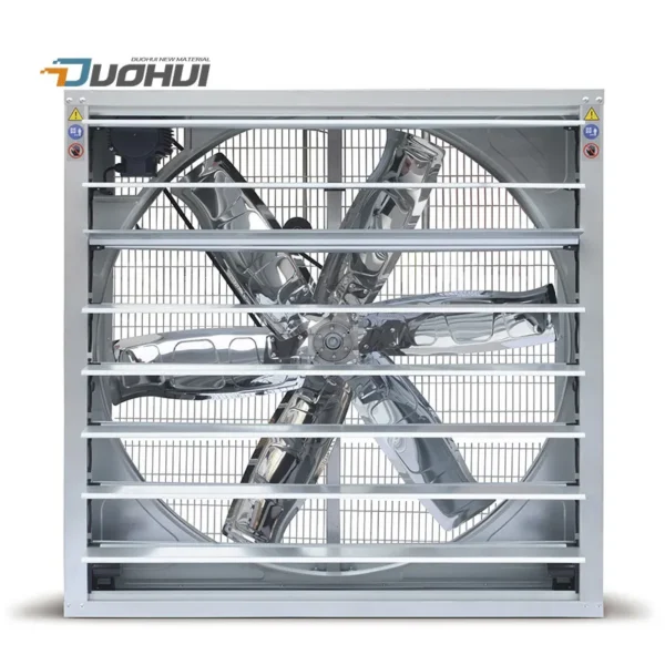Axial Flow Ventilation Fan, Steel, 380V, Electric - view 2