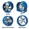 Axial Flow Ventilato Extractor, Electric, Aluminum - view 2