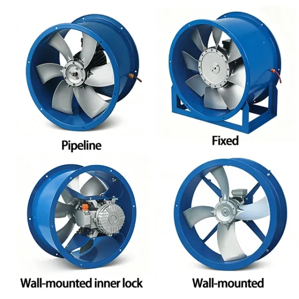 Axial Flow Ventilato Extractor, Electric, Aluminum - view 2