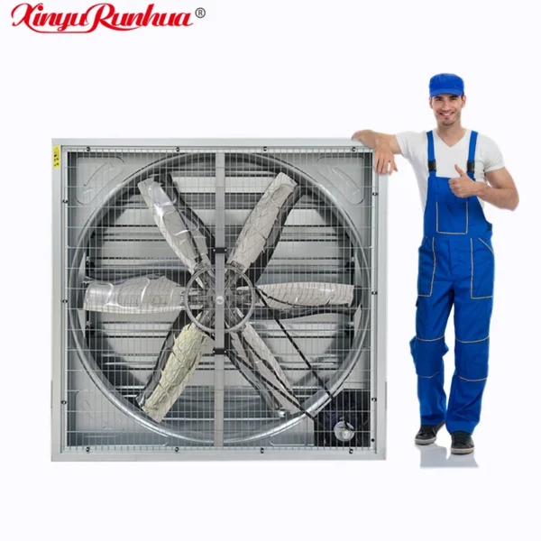 Axial Flow Wall-mounted Fan, Electric, Stainless Steel - view 3