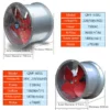 Axial Industrial Exhaust Fan, 24inch, Cast - view 3